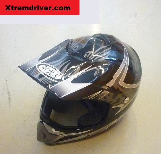 Casque moto cross taille M